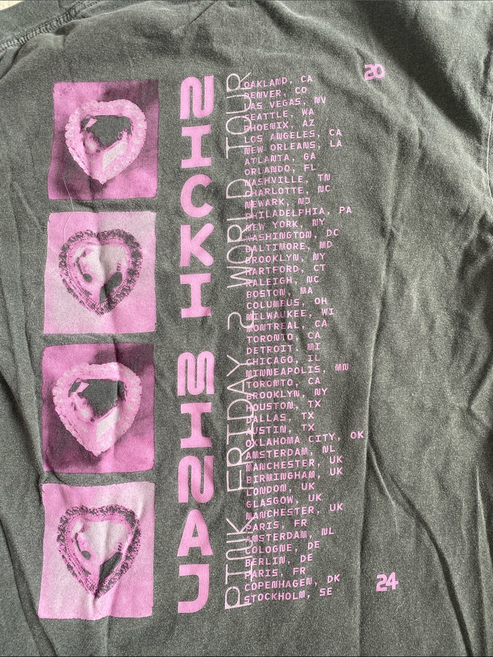 Nicki Minaj Pink Friday 2 Tour Shirt - Picture 7 of 7